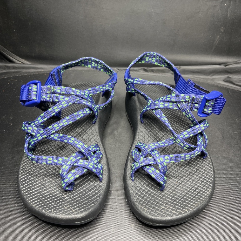 Chaco ZCloud X2 Sandal Women's 7 Blue Strappy J107220 Hike Camp